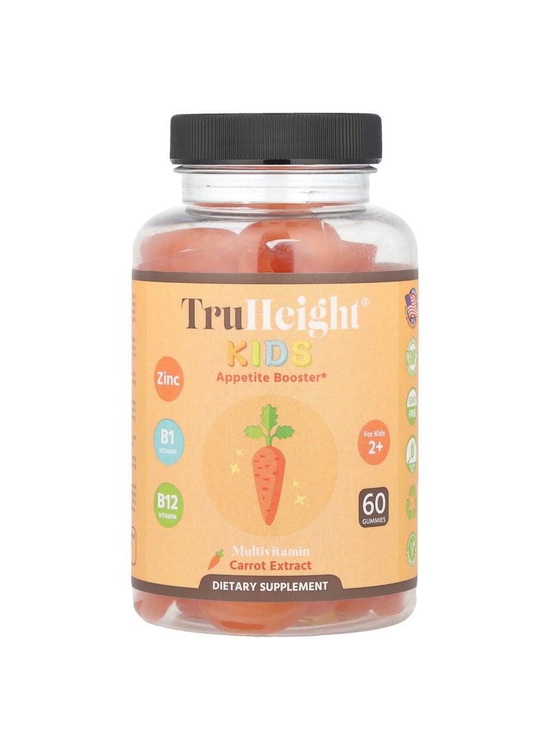 Kids, Appetite Booster Gummies, For Kids 2+, 60 Gummies